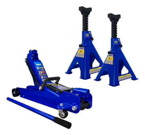 Gato Hidráulico 2.5 Toneladas + Torres Auto 6 Ton Hantec