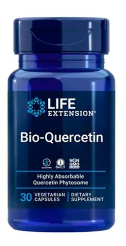 Life Extension Bioquercetina Antioxidante 30 Vegcaps Sabor Sin Sabor