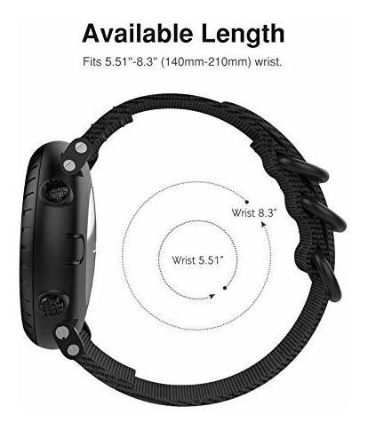 Moko Band Para Suunto Core Correa Repuesto Ajustable Nailon