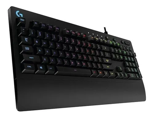 Teclado gamer Logitech Serie G Prodigy G213 QWERTY español color negro con  luz RGB | eforest