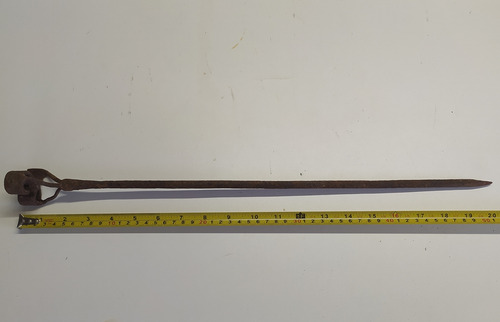 Antigo Ferro De Marca Gado -centenário / Leta L 5cmx5cm - 22 (Usado)