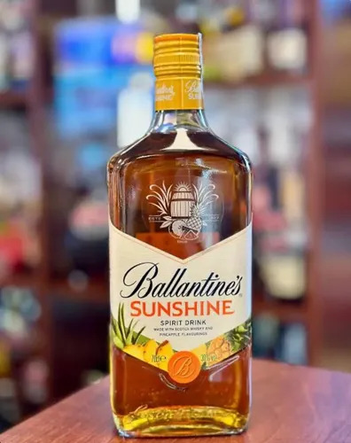 Whisky Ballantines Sunshine Abacaxi 700ml Lançamento Oferta
