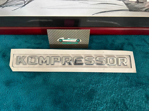 Emblema Kompressor Mercedes Benz