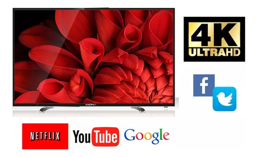 Combo Tv Xion 65 Smart 4k + Barra Sonido Subwoofer Dimm