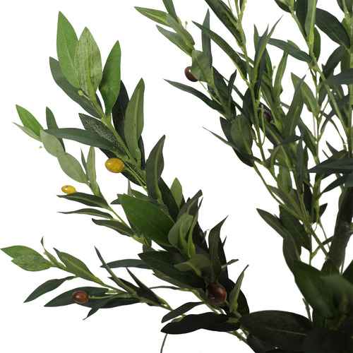 Olivo Artificial 125 Cm Con Maceta