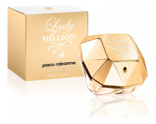 Lady Million Edt 80ml Perfumeria Mundial