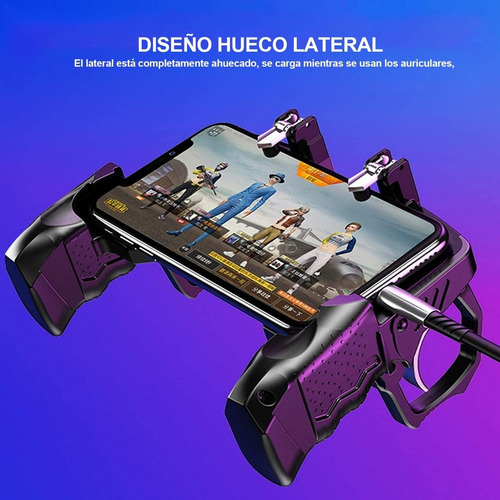 Xinnuo Mando Gamepad For Celular Triggers Grip K21 Fortnite