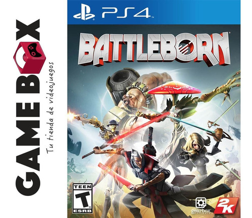 Battleborn Ps4 - Juego En Disco Físico - Nuevo De Paquete