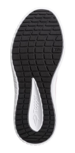 Imagen 5 de 7 de Zapatilla Deportiva Topper Fast Para Mujer Rosa Acordonada