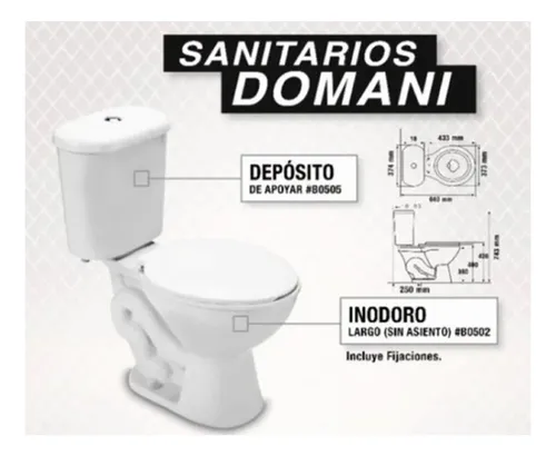 Deposito Apoyo Piazza Domani Sanitarios Para Inodoro Largo
