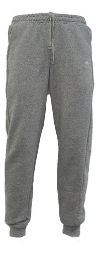 Mega Sports Pantalón - Rústico Algodón Gris Melange