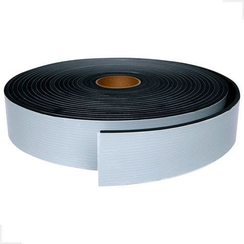 Fita De Vedação Em Espuma De Epdm Preto - 5mm X 50mm X 10m
