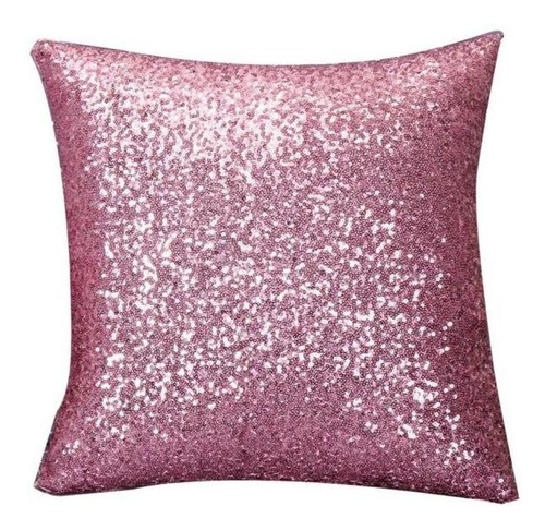 Funda De Color Liso Con Lentejuelas Con Purpurina Para Café,