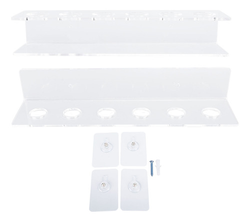 Soporte De Pared Acrílico Para Piscina Transparente
