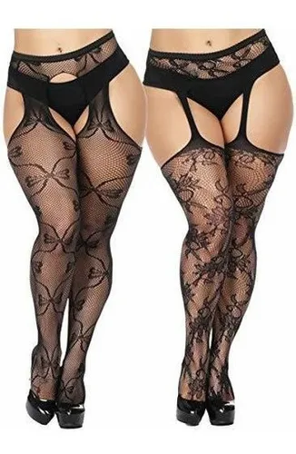 Medias liguero talla grande sales