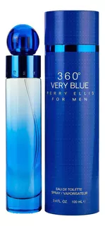 Perfume 360 Grados Very Blue Cab 100 Ml