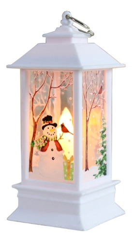 Farol Con Forma De Vela De Navidad, Lámpara Colgante Con For