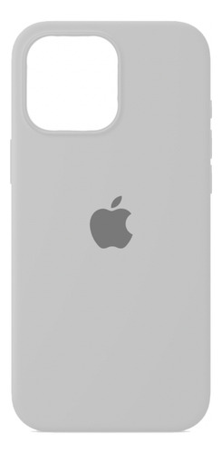 Funda De Silicona Iphone 16 Pro Logo Varios Liso