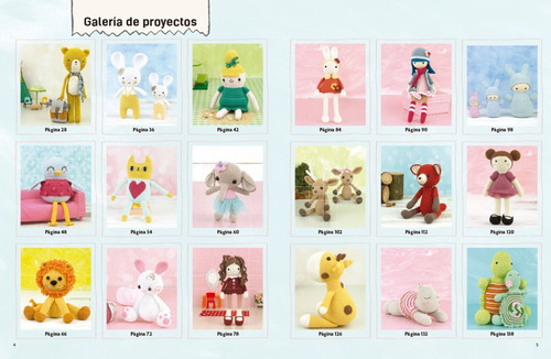Imagen 3 de 6 de Los Amigurumi De Las Diseñadoras
