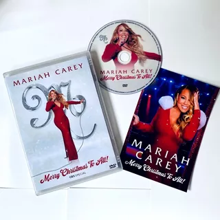 Dvd Mariah Carey Merry Christmas To All 2022