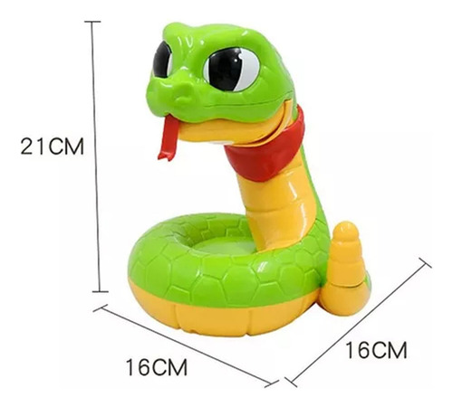 1x Jogo Snake Snake Treasure - Pegue O Ouro