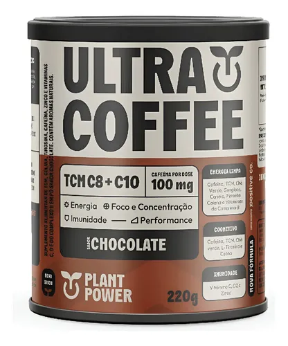 Ultracoffee A Tal Da Castanha Pó Chocolate 220g Chocolate