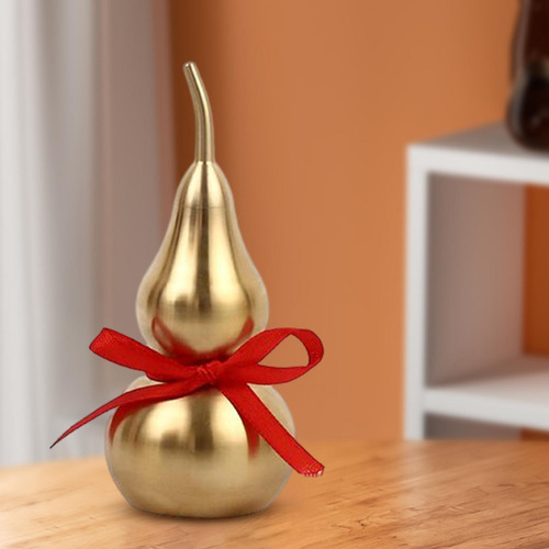 Calabaza De Cobre Puro Para Manualidades, 4,8 Cm X 11 Cm