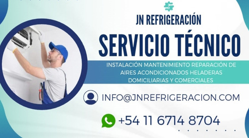 Instalación De Aire Acondicionado Reparación Heladeras