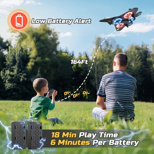 Drone Rc Para Niños, Helicóptero Con Luz Y Vuelo Automático