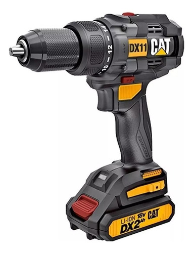 Furadeira Parafusadeira 18v Cat DX12k + Accesorios
