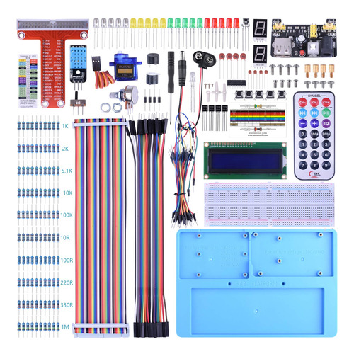 Raspberry Pi Starter Kit Aprendizaje Gpio Placa Expansion