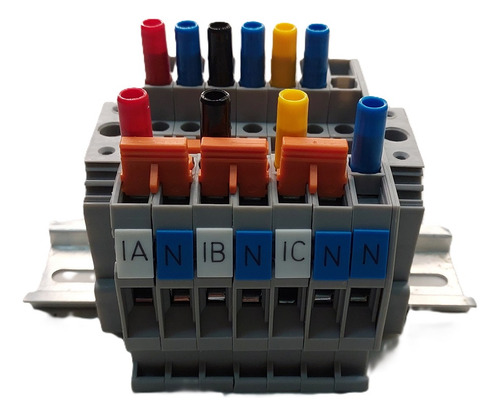 Bloco Aferição 3tcs-4 Fios Cwban-3tc-n Connectwell