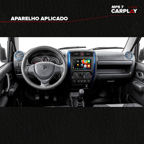 Central Multimidia Mp5 Android Auto Suzuki Jimny 2012 2013