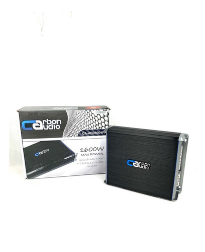 Amplificador Carbon Audio Nano 4 Canales 1600w Ca-ad08004pr