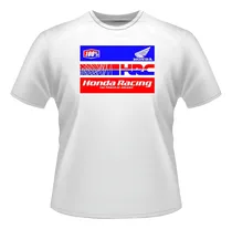 Comprar Remeras Moto Honda Tornado 250 Cb Cbr X 3 Blanco\u002Fgris\u002Fnegro