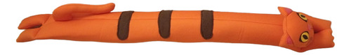 Tapa Viento Burlete Para Puerta/ Ventana Naranja Gato