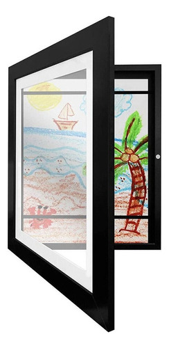 Portafolio De Dibujo Con Marcos De Arte Para Niños, Almacena