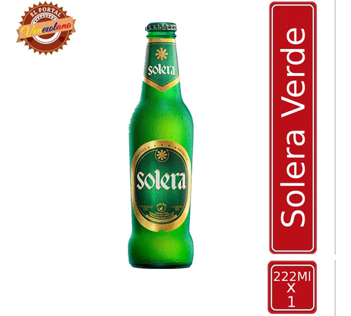 Cerveza Solera Verde Venezolana - mL a $45