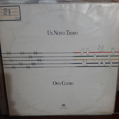 Vinilo Opus Cuatro Un Nuevo Tiempo T2