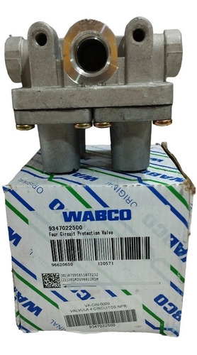 Válvula 4 Circuitos Npr 16mm Iveco Marca Wabco Original 