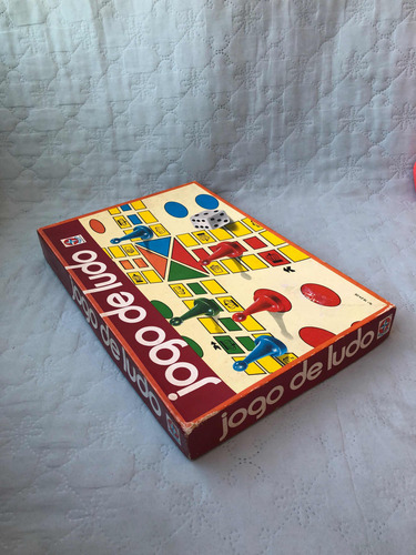 Jogo De Ludo Estrela Completo Antigo E Raro