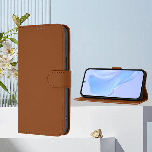 Funda Para Motorola Edge 50 Fusion-kickstand, Ranuras Tipo Cartera, A Prueba De Golpes, Piel Mate, Cartera De Piel