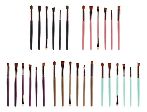 P Pinceles De Maquillaje De Ojos 2 Piezas