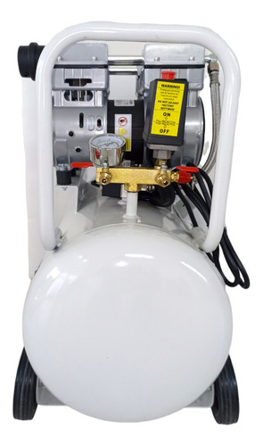 Imagen 6 de 8 de Compresor Libre De Aceite 50 Lts 1500w 110v Odontologia