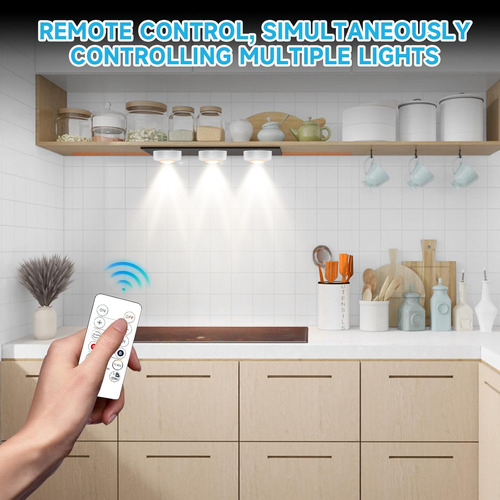 Luces Led De Disco Con Control Remoto Para Gabinete