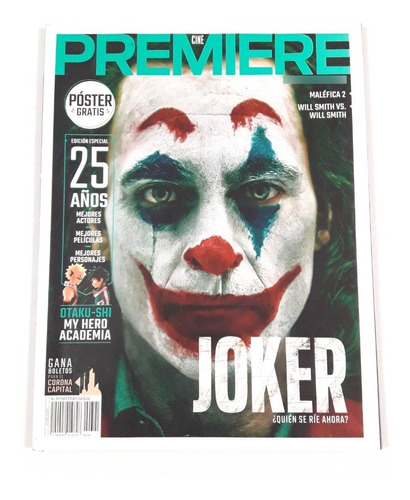 Cine Premiere - Octubre 2019 - No. 301 / Revista Joker