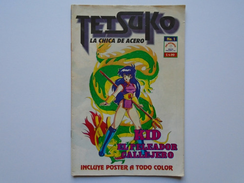 Tetsuko La Chica De Acero Comic No.1 Edito Poster