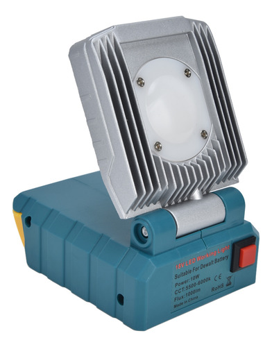 Portátil Work Led 10w Inalámbrico Alimentado Por Batería De
