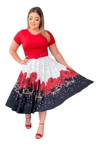 Vestidos midi gode mercado livre sales