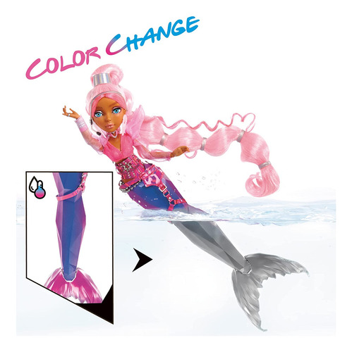 Mermaze Mermaidz Color Change Harmonique - Muñeca De Moda De